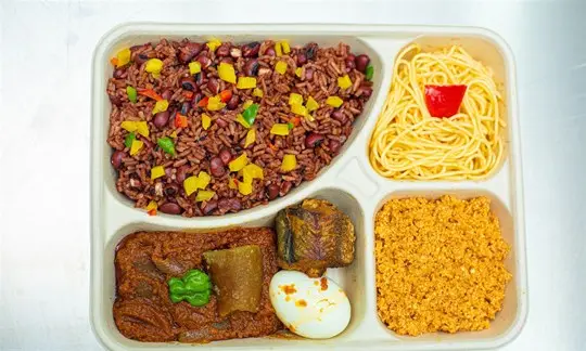 [WAAKYE] Waakye Fully Loaded